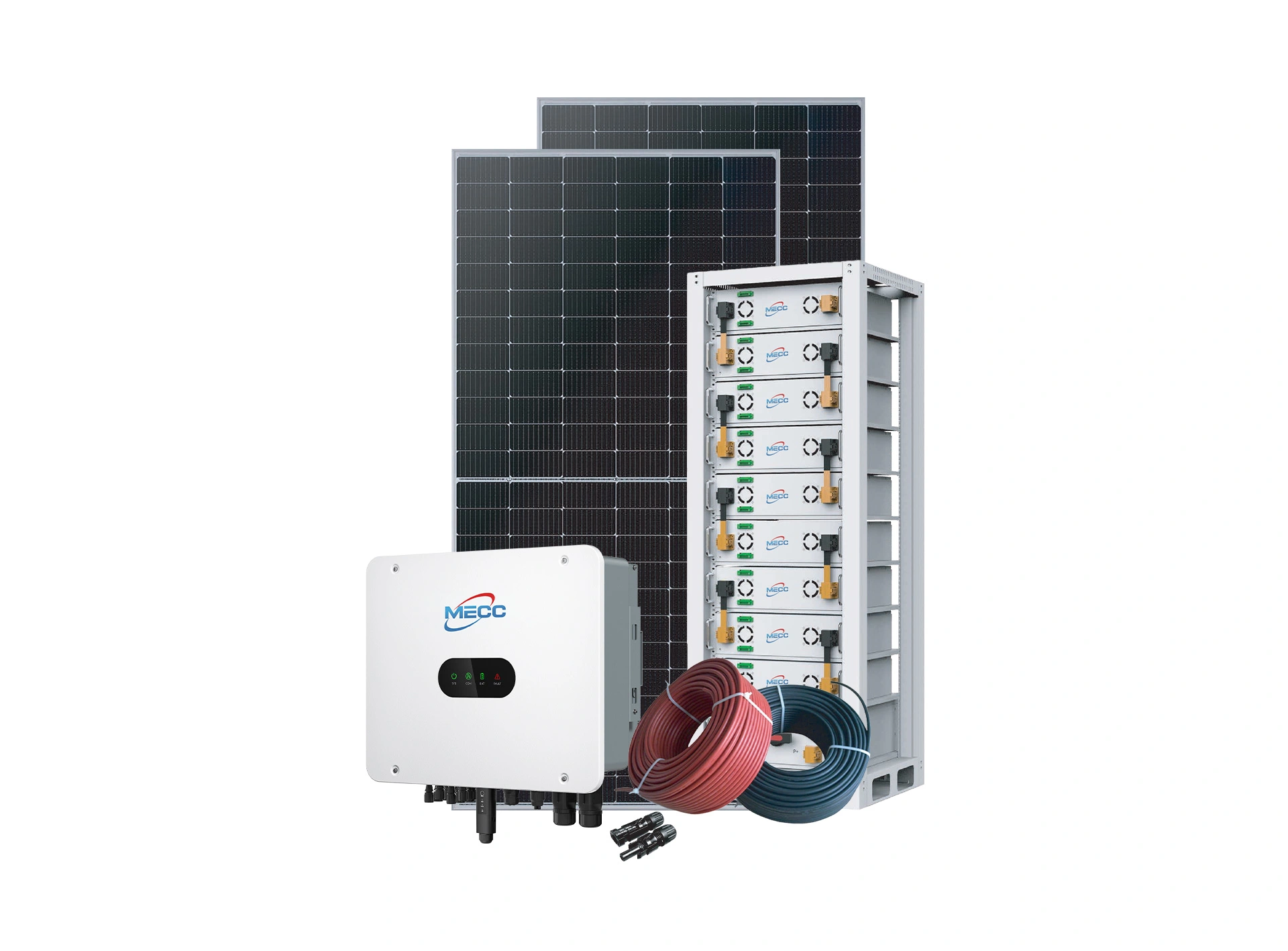 MECC HP Solar Energy System Kits 30kW+67.2kWh Solar Panels