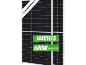 Sunway N Type TOPcon 144cells 580w Monocrystalline Solar Panel
